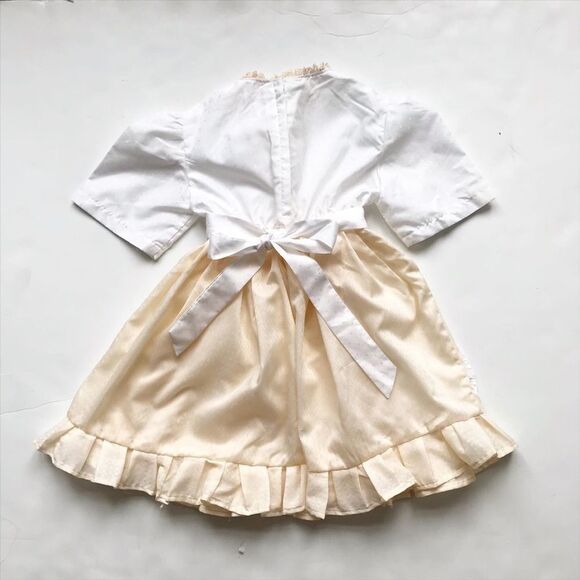 Vintage Adorable Swiss dot apron dress fits 3/4T - Picture 7 of 7